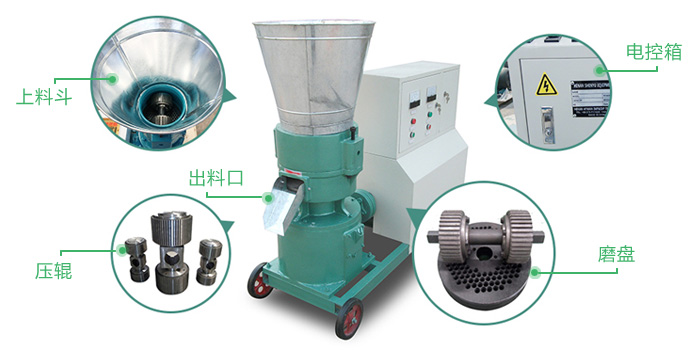 小型顆粒飼料機(jī) 小型顆粒飼料機(jī)